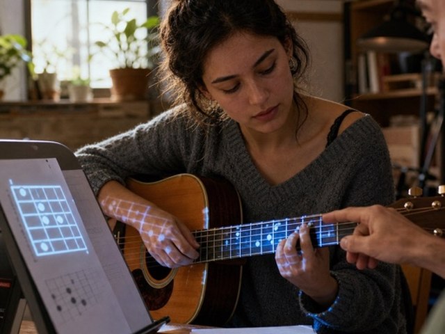 Holographic music training